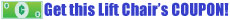 Get a coupon on this lift chair